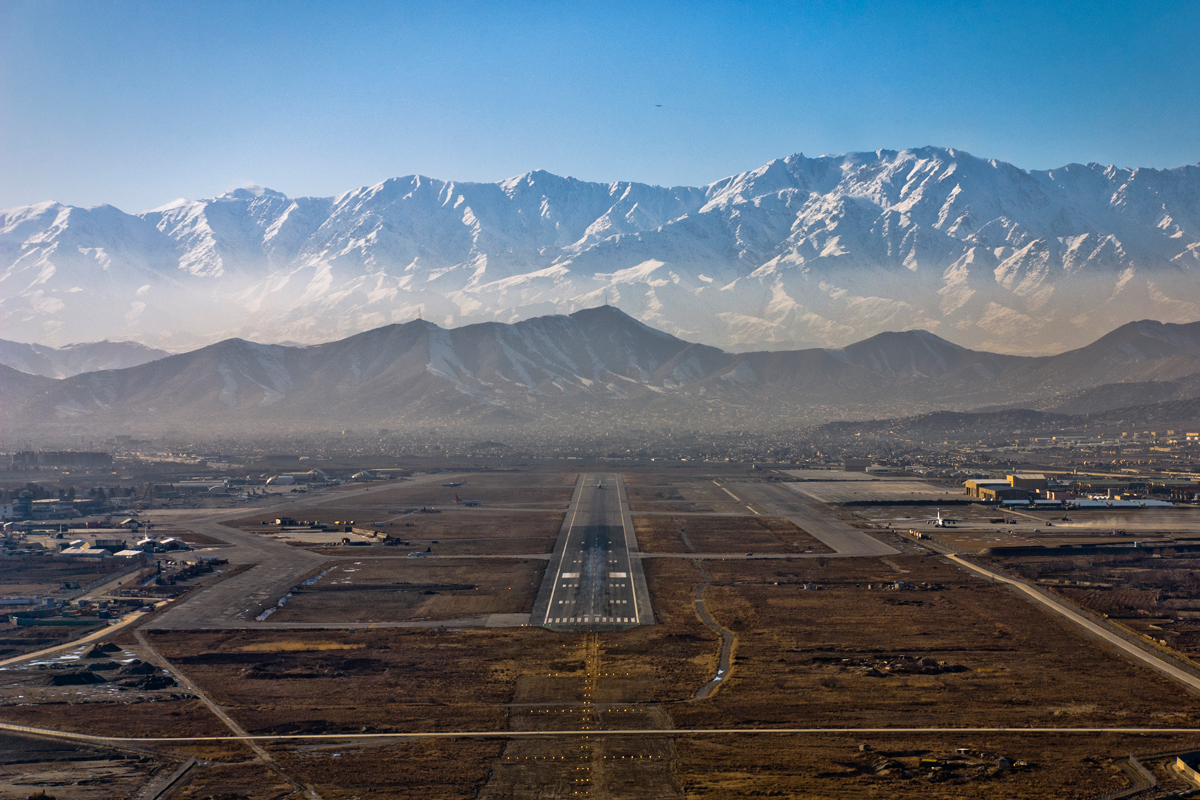 Landing in Kabul