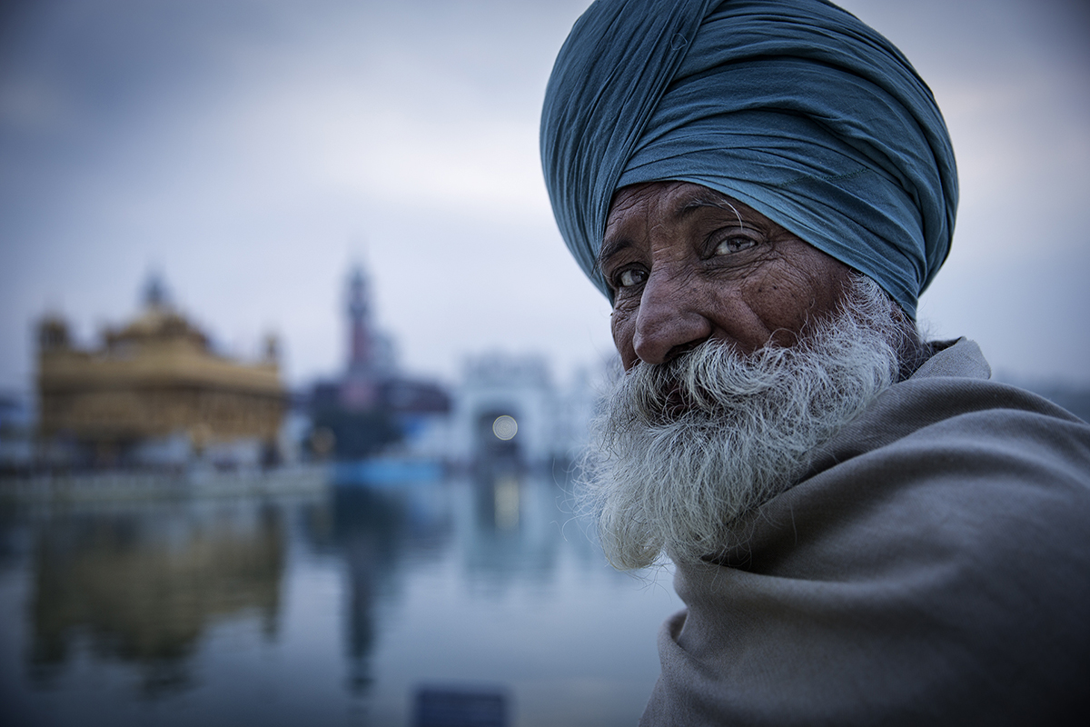 Sikh at the Golden Temple