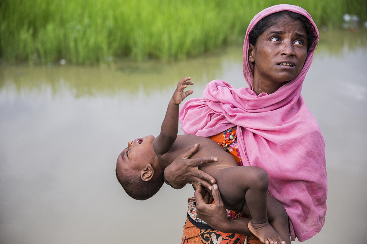 Rohingya: mother's desperation