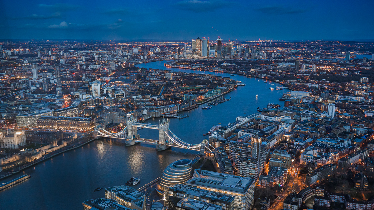 London Blue Hour