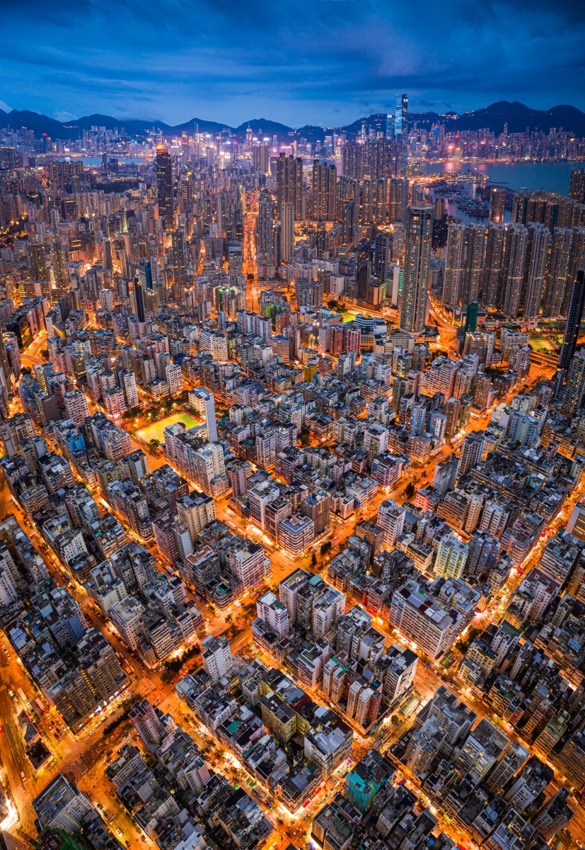 Hong Kong in Blue Hour