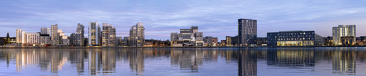 Panorama Aalborg Harbour