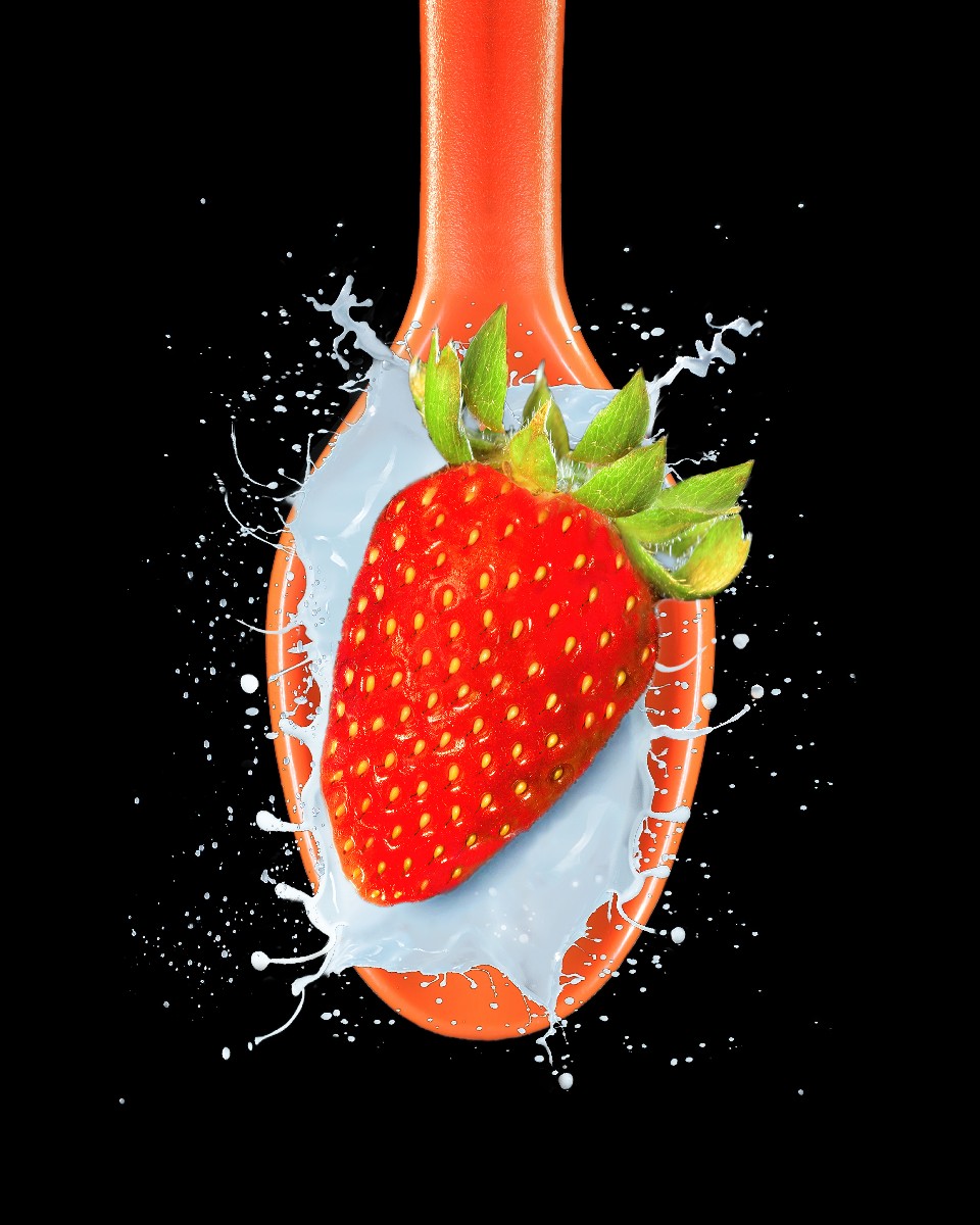 Strawberry Milk Splash