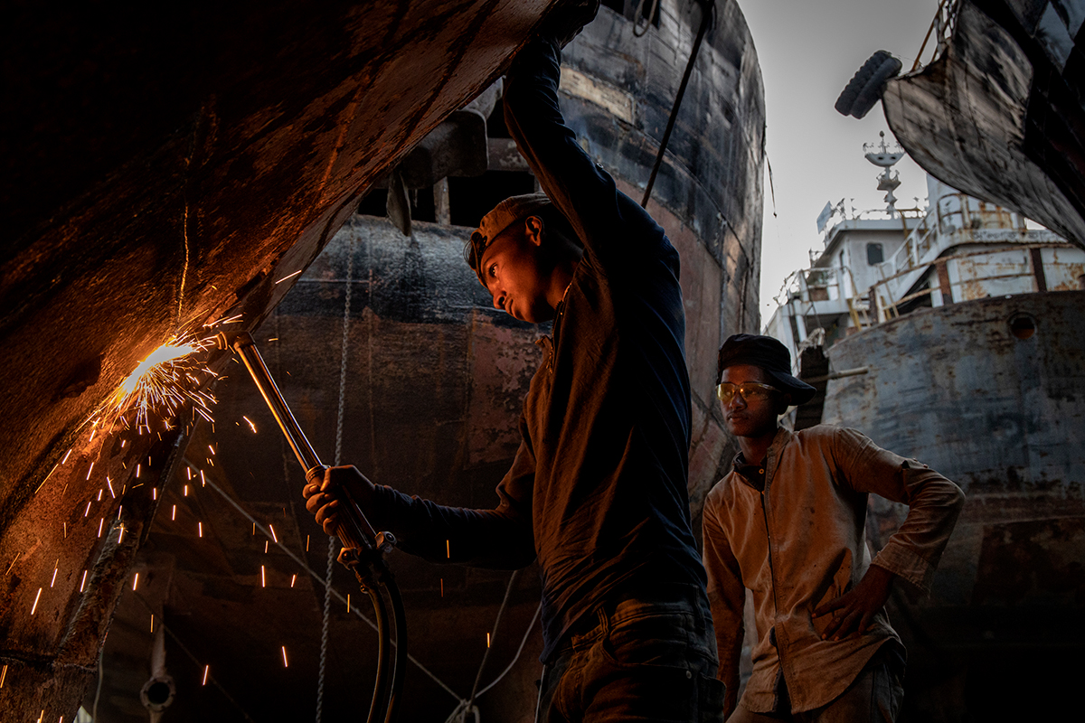 Young shipbuilders