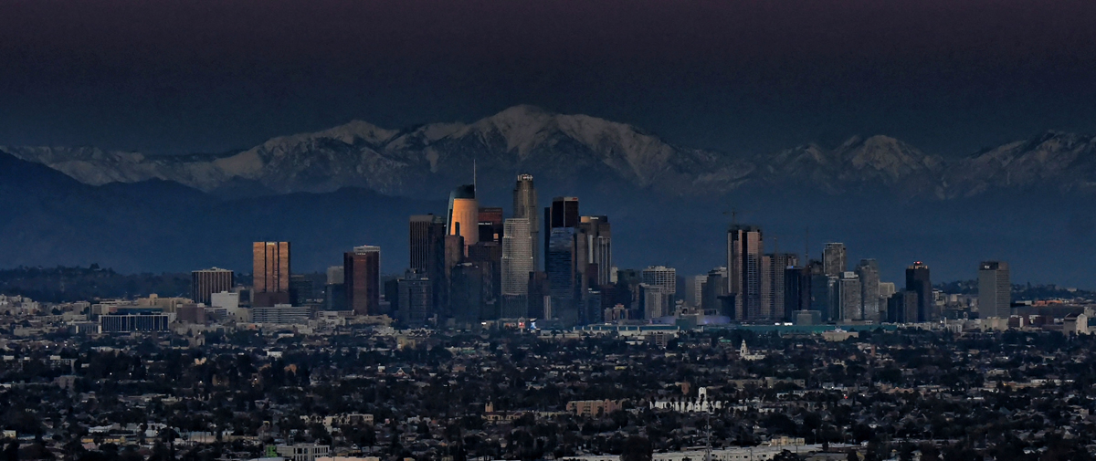 Los Angeles at Nightfall