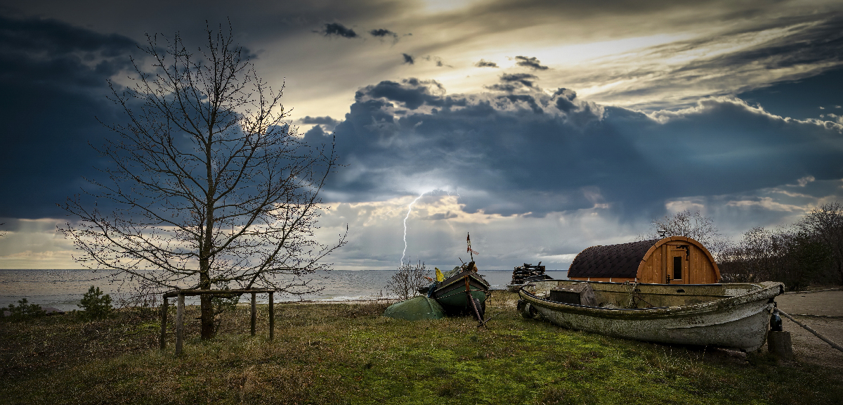 Fishermen Village in Latvia