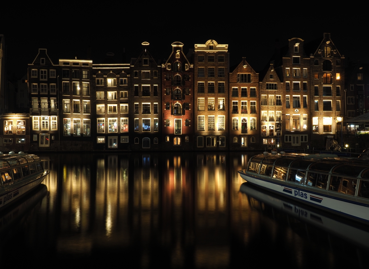 Amsterdam by night for my birthday. My 5o's 