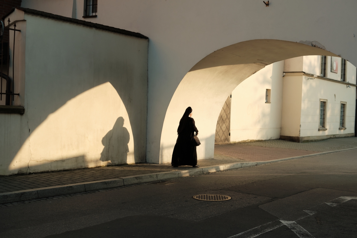 Nun in Krakow