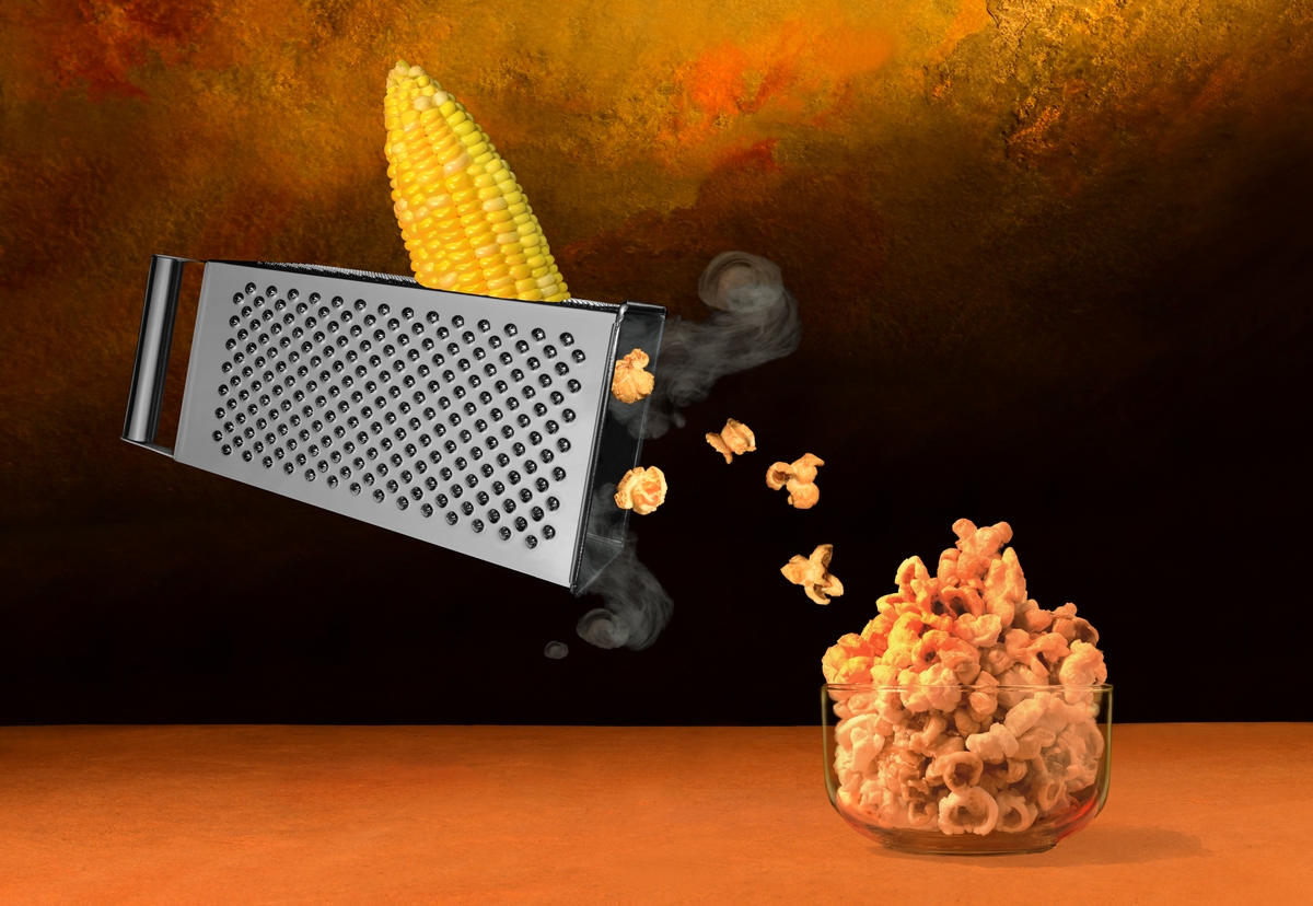 Grater  PopCorn  Magic  Machine