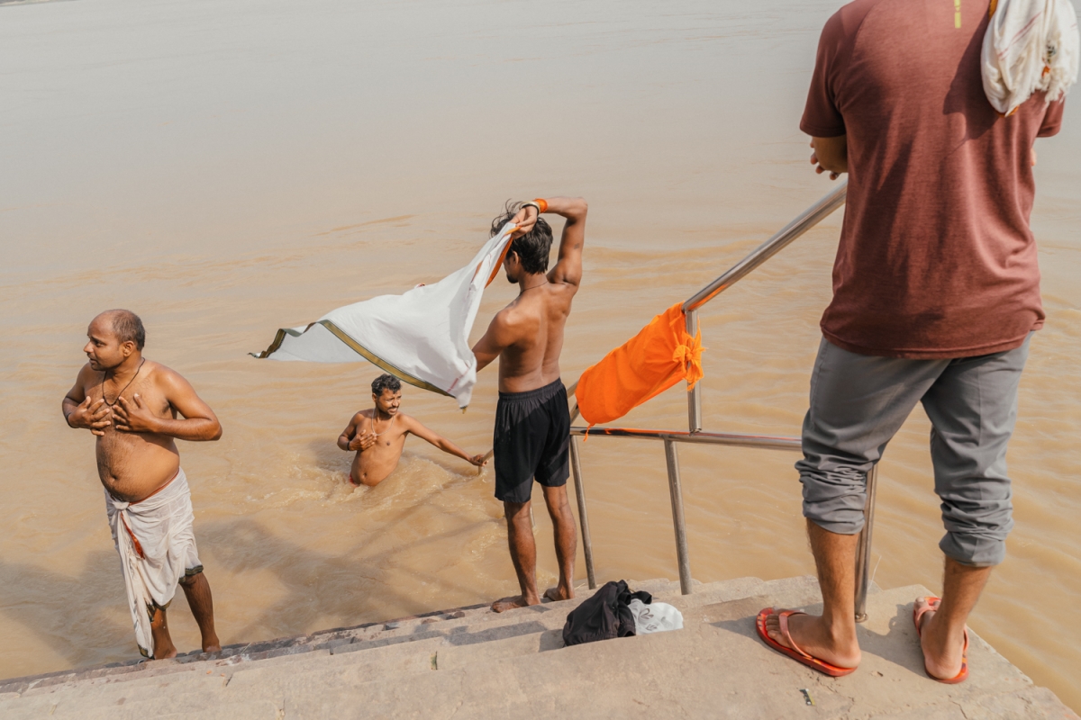 Bath in Ganga River