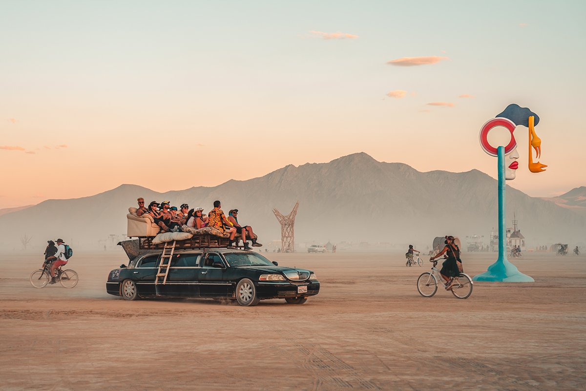 Limo Riders on Playa