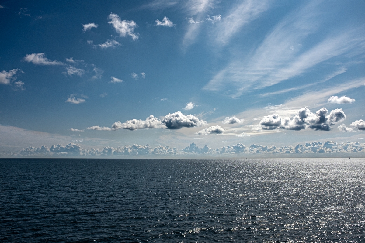 Femern Bælt (Fehmarnbelt), Baltic Sea, August 2023