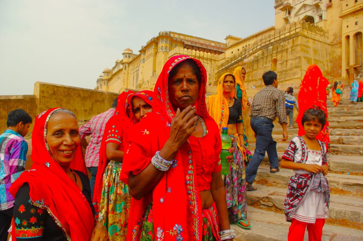 Towards the temple