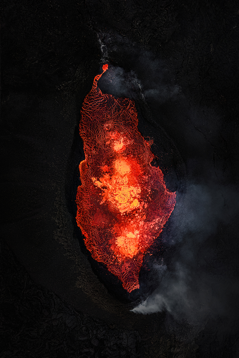 Eye of the volcano