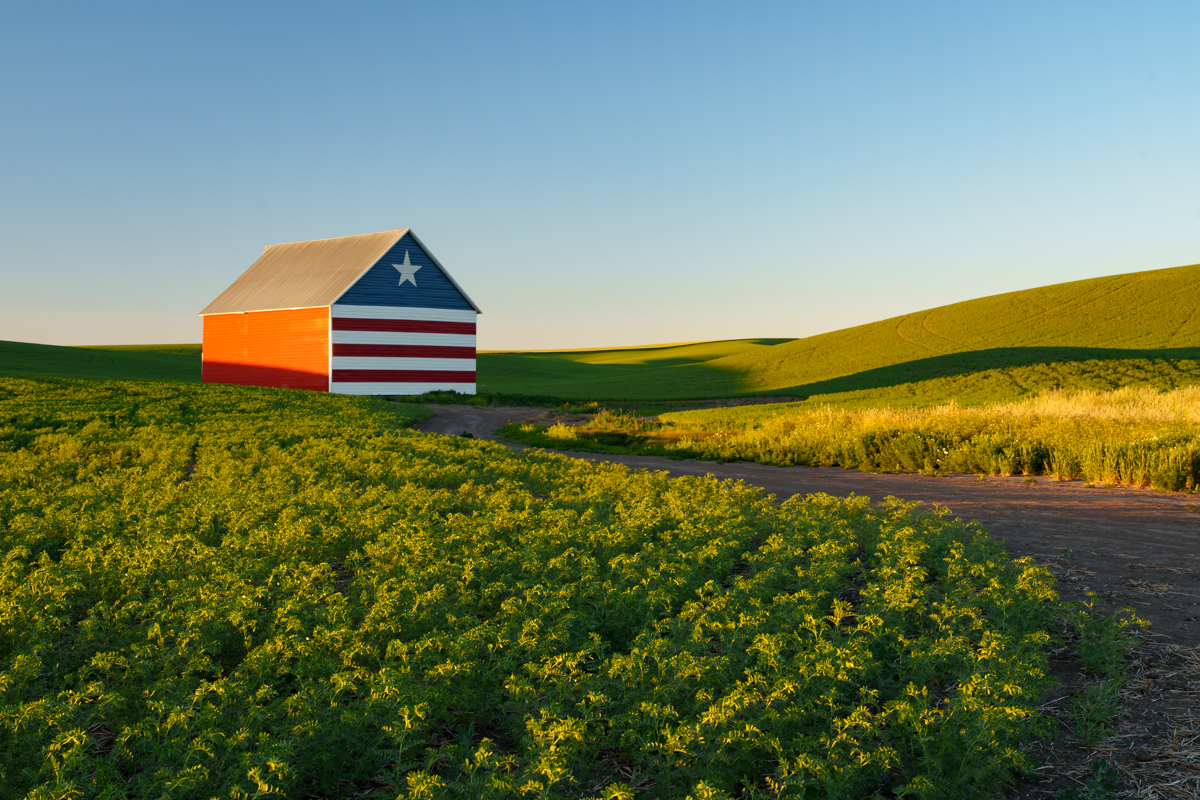 A Patriotic Barn