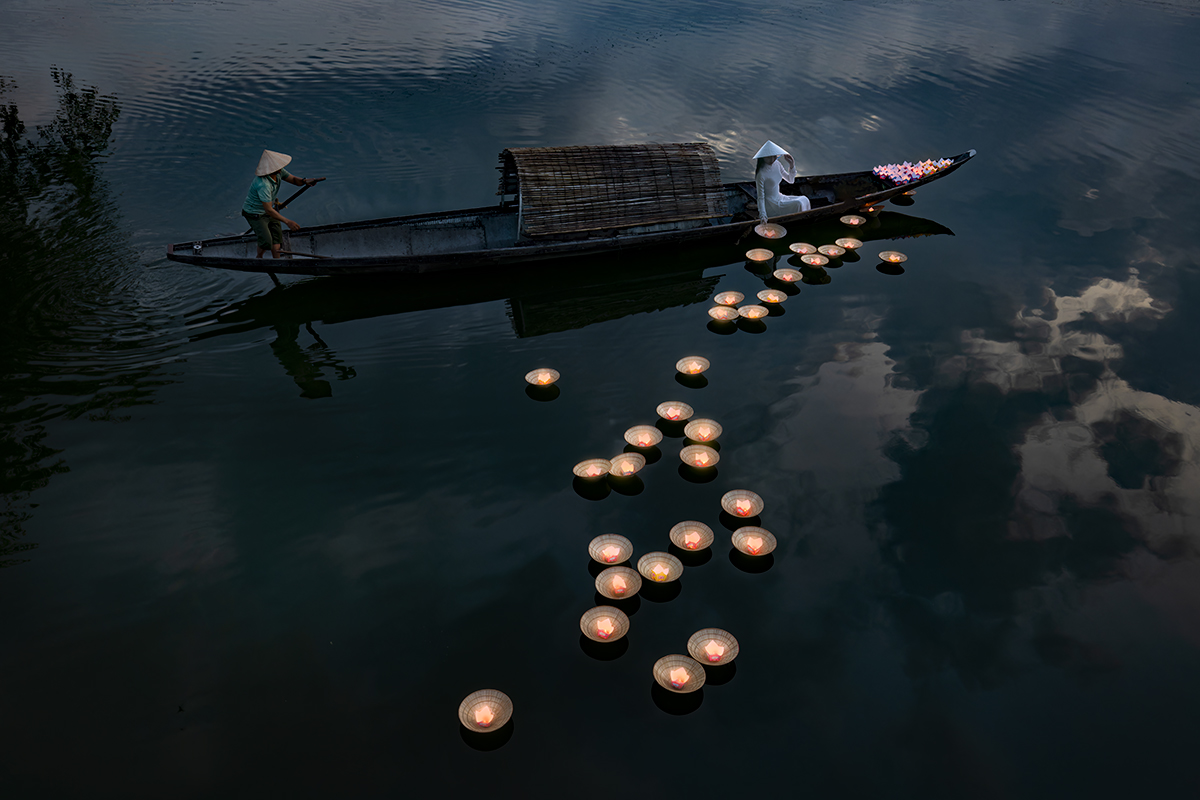 The Lanterns on Perfume River