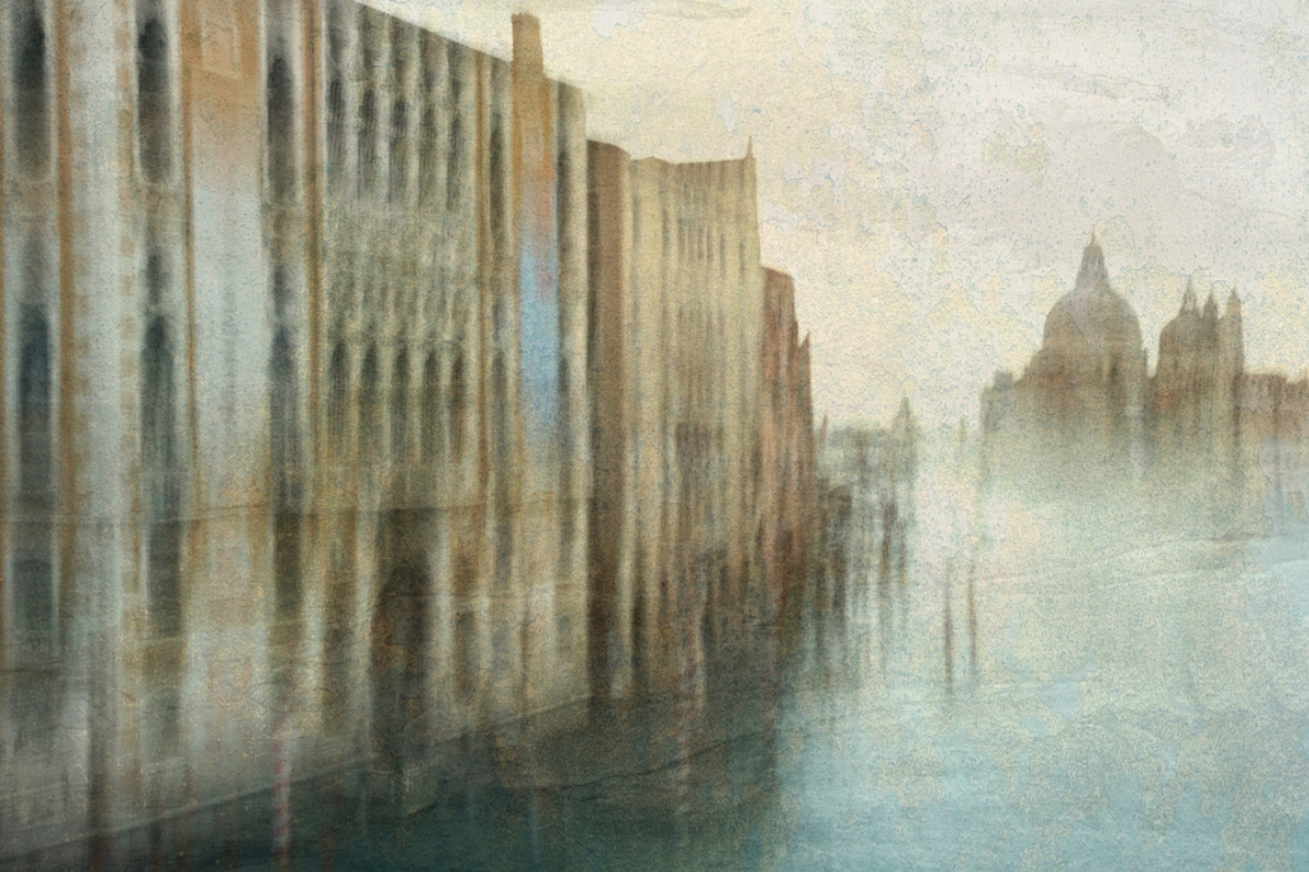 Homage to W. Turner's journey to Venice