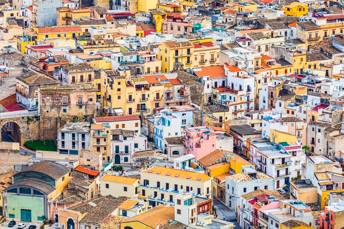 Geometric Patterns in Castellammare del Golfo