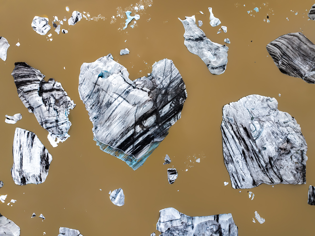 Heart of the glacier