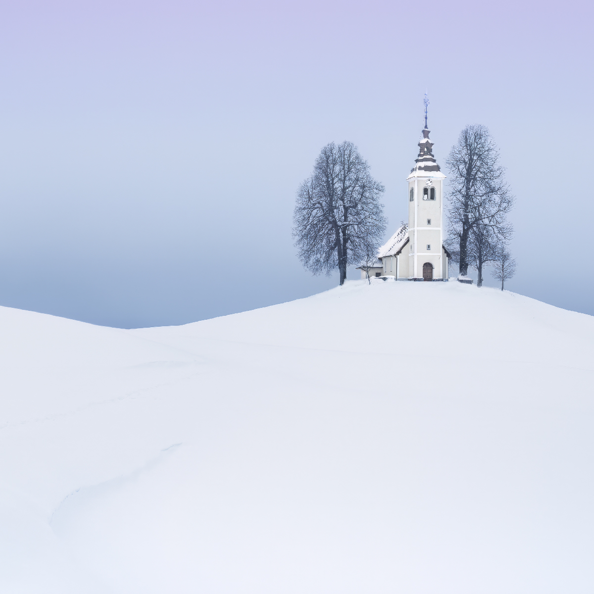 Winter church