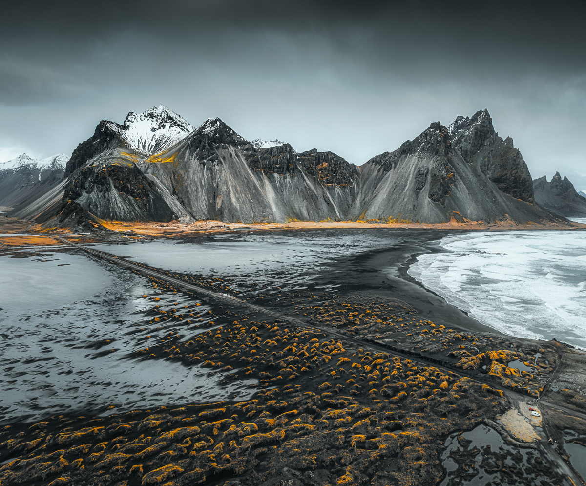 Aerial Vestrahorn