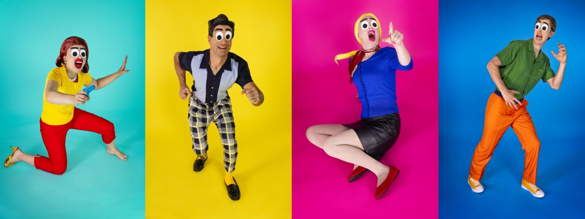 Horrified B-Movie Victims