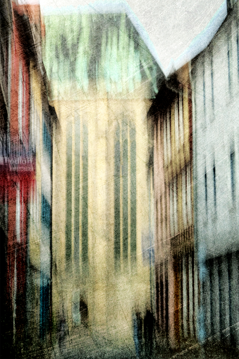 Homage to Lyonel Feininger 'Church in Erfurt'