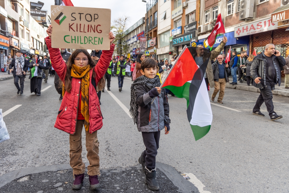 Children standing up for children