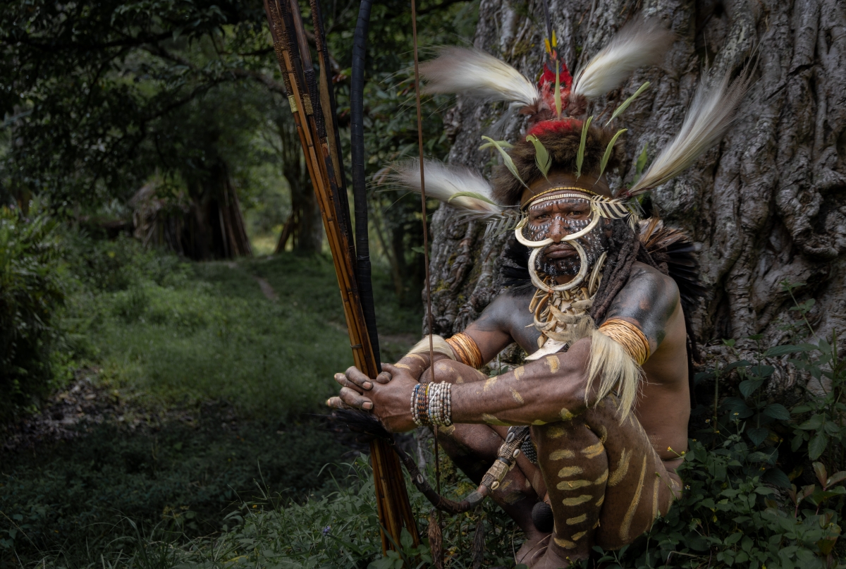 Dani Chief in Forest