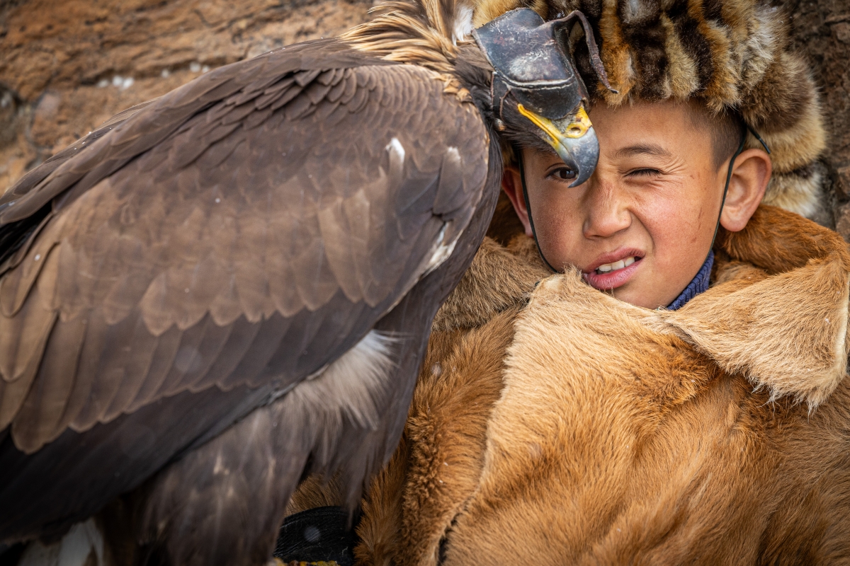 Bonding with Golden Eagle