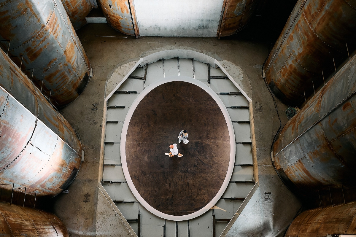 downwards