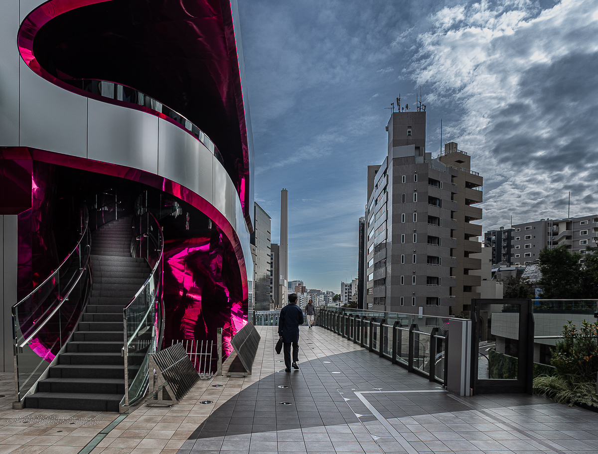 Magenta Stairway