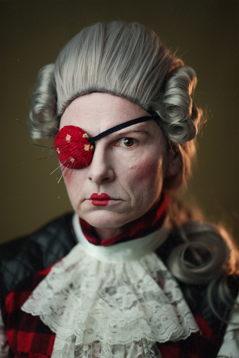 The Tailor- selfportrait