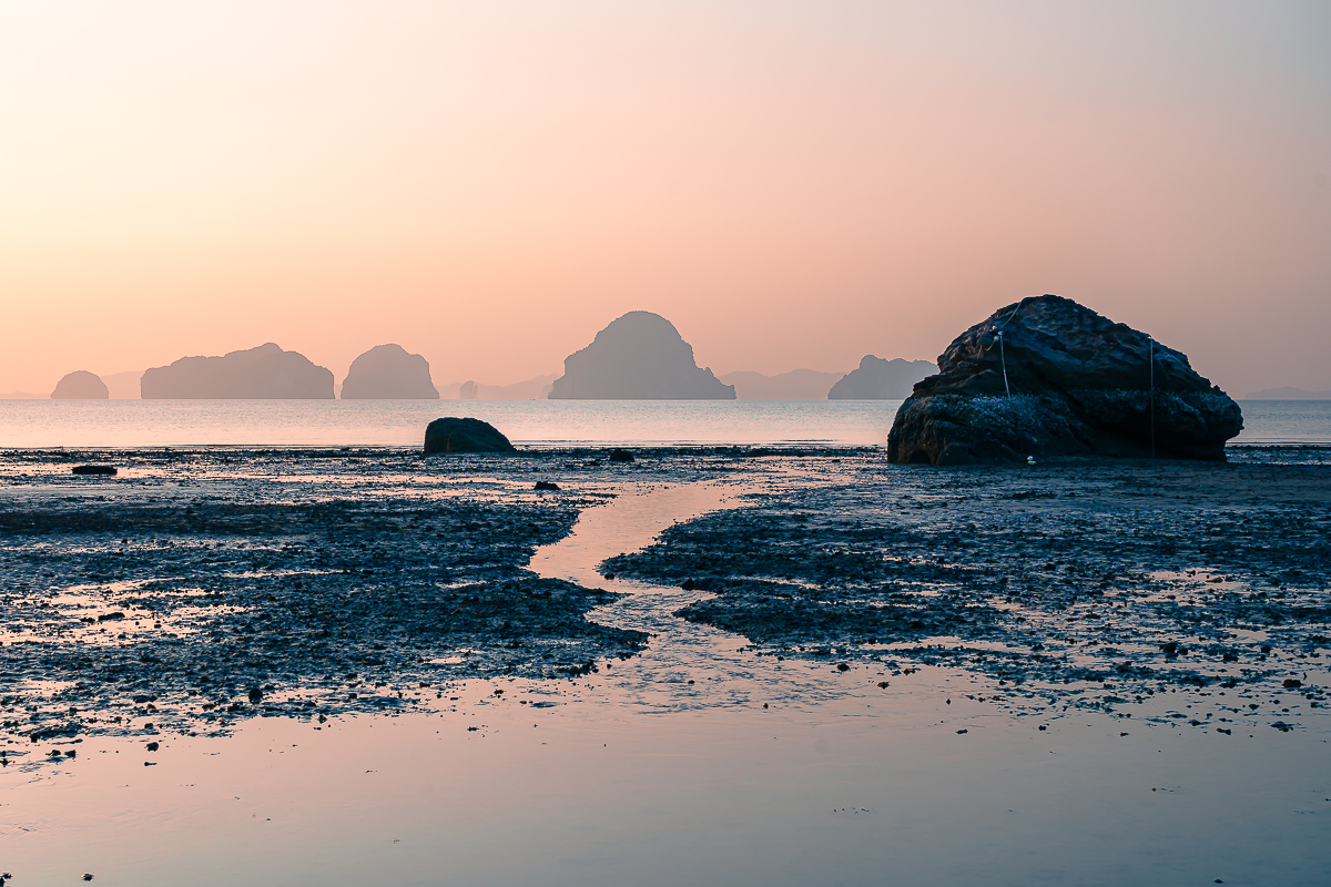 Krabi province at daybreak