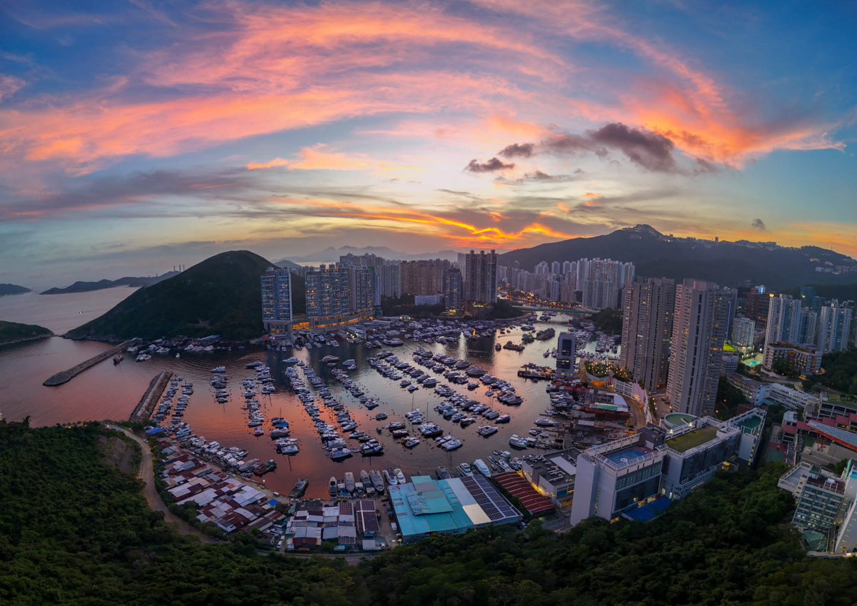 Hong Kong summer day