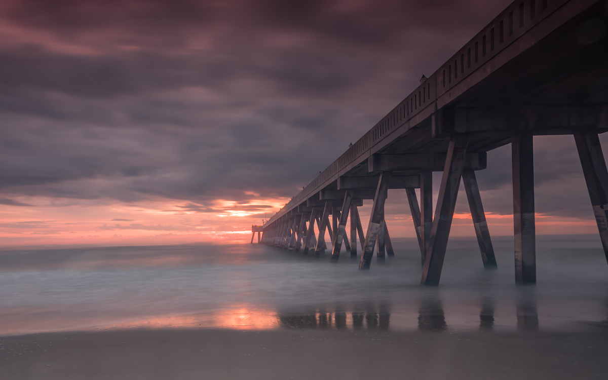 Pier Into the Sun