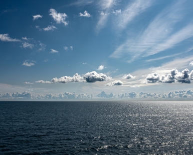 Femern Bælt (Fehmarnbelt), Baltic Sea, August 2023