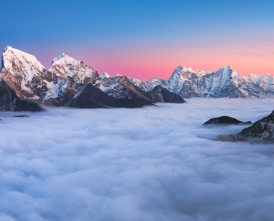 A Citadel above a Sea of Clouds