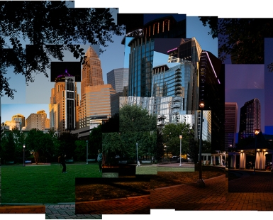 Charlotte Cityscape - Day and Night