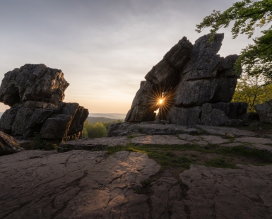 Rock sundial