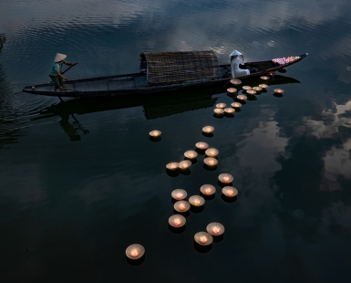 The Lanterns on Perfume River