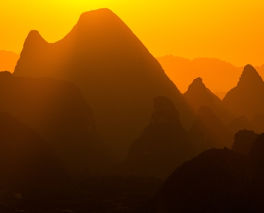 Sunset in Guilin II