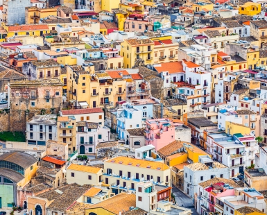 Geometric Patterns in Castellammare del Golfo