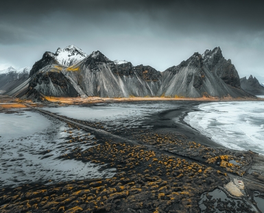 Aerial Vestrahorn