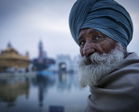 Sikh at the Golden Temple