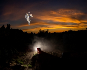 Dust and flashes